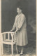 Social History Souvenir Real Photo Elegant Woman Coiffure Chair - Photographie