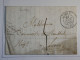 DO12  FRANCE   BELLE LETTRE  1833 L ISLE A LYON + AFF. INTERESSANT+++ - 1801-1848: Precursores XIX