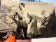 Snapshot 1950 Le Puy-en-Velay, Homme, La Tête, Tournée De Profil, Les Mains Sur Les Hanches, En Maillot De Bain, Short - Personnes Anonymes