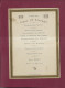 100524A - MENU CHROMO - BAPTEME 1883 - Imp Le Bigot Lille - Musicien - Menus