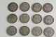 Lot De 12 Pièces - 10 Francs Turin En Argent - 10 Francs