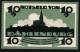 Notgeld Dahlenburg 1920, 10 Pfennig, Panorama Mit Kirche  - [11] Emissioni Locali