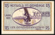 Notgeld Igelshieb 1921, 25 Pfennig, Bäuerin Auf Dem Feld, Skispringer In Der Luft  - [11] Emissions Locales