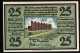 Notgeld Haltern 1921, 25 Pfennig, Festungsanlage, Tonkrüge Und Geistlicher  - [11] Local Banknote Issues