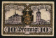 Notgeld Wiehe 1920, 10 Pfennig, Rathaus Und Kirche, Gutschein  - [11] Emissioni Locali