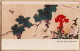 01081  / ⭐ ◉  Japanese Pictorial Art SAKAI HÔITSU (1761-1821) Vine Leaf Grape Japon Feuille De Vigne Raisin 1920s Japan - Andere & Zonder Classificatie