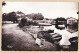 01416 / PARENTIS-en-BORN 40-Landes Barques Cabanons Un Coin De L' Etang 1950s Carte-Photo-Bromure CIM COMBIER - Andere & Zonder Classificatie