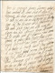 N°2035 ANCIENNE LETTRE DE ELISABETH DE NASSAU A SEDAN A MON FILS DATE 1641 - Historical Documents