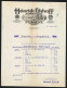 Rechnung Cuxhaven 1927, Heinrich Eckhoff, Seefischgrosshandlung, Firmenlogo, Hafenpartie  - Andere & Zonder Classificatie