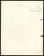 Facture Lyon-Villeurbanne 1930, E. Brondel, Etabl. De Constructions Mécaniques, Schmied Bei Der Arbeit  - Andere & Zonder Classificatie