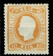 Portugal, 1867/70, # 28, MH - Ongebruikt