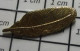 1618A Pin's Pins / Beau Et Rare / AUTRES / METAL JAUNE FINe PLUME D'OISEAU Comme Un Bijou - Altri & Non Classificati