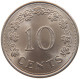 MALTA 10 CENTS 1972 #s105 0035 - Malte