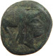 GREECE ANCIENT CILICIA AE HELMETED ATHENA / WINE GRAPE #t033 0497 - Griechische Münzen