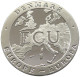 DENMARK ECU 1992 SILVER 29G 39MM PROOF #sm14 0883 - Denmark