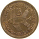 CYPRUS 3 MILS 1955 #s105 0339 - Cyprus