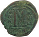 BYZANTINE EMPIRE FOLLIS Justinianus I (527-565) Constantinople YEAR 19 #t033 0469 - Byzantinische Münzen