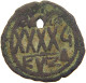 BYZANTINE EMPIRE 40 NUMMIS Phocas 602-610 YAER 5 #t033 0541 - Byzantinische Münzen