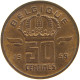 BELGIUM 50 CENTIMES 1959 #s105 0407 - 50 Cents