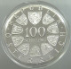 AUSTRIA 100 SCHILLING 1976 PROOF #sm14 0023 - Austria