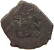 ARAB BYZANTINE FALS OVERSTRUCK BOTH SIDES -M WITH FIGURE #t033 0531 - Islamiche