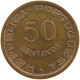 ANGOLA 50 CENTAVOS 1961 #s105 0347 - Angola