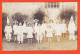 01643 / ♥️ ⭐ Rare Carte-Photo DOUE-LA-FONTAINE ANGERS (49) PIERROTS  Enfants Déguisés à CARCASSONNE Cholet-AUGER-RICHARD - Doue La Fontaine