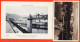 01568 / LUZERN Wasserturn Kapellbrücke 1890s Paysages SUISSES 1078 +CP LUCERNE Seebrücke Bahnhof Alpen 1930s GOETZ 2894 - Other & Unclassified