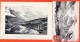 01566 / Die JUNGFRAU Von Der Kl. SCHEIDEGG 1890s Paysages SUISSES N°1239 +CP Kleine SCHEIDEGG 1906 à MONTOURCY Paris - Otros & Sin Clasificación