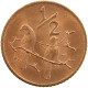 SOUTH AFRICA 1/2 CENT 1970 #s105 0609 - Sudáfrica