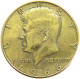 UNITED STATES OF AMERICA 1/2 DOLLAR 1966 KENNEDY GOLD PLATED #s105 0665 - 1964-…: Kennedy