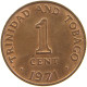 TRINIDAD AND TOBAGO CENT 1971 #s105 0415 - Trinidad & Tobago