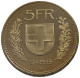 SWITZERLAND 5 FRANCS 1988 PROOF #sm14 0991 - 5 Franken