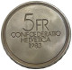 SWITZERLAND 5 FRANCS 1983 PROOF #sm14 0985 - 5 Franken