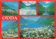 NORVEGE - Norway - View From Odda In Hardanger - Multi-vues De Différents Endroits à Odda - Carte Postale - Norway