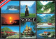 NORVEGE - Norway - Norge - Multi-vues De Différents Endroits De Norvège - Carte Postale - Norwegen
