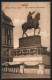 AK Belgrad, Fürst Michael Monument, Reiterdenkmal  - Serbia