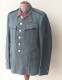 Delcampe - Giacca Vintage In Panno Invernale Grigioverde Esercito Svizzero Mostreggiata - Uniform