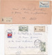 Delcampe - 37074# LOT 21 LETTRES FRANCHISE PARTIELLE RECOMMANDE Obl TALANGE MOSELLE 1967 1968 Pour METZ 57 - Storia Postale