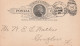 USA - POST CARD - National Bank Of Bellows Falls : Le 09/01/1890 Pour Crafton - ...-1900