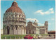 Pisa: SIMCA ARONDE, VW 1200 KÄFER/COX (OVAL), RENAULT 4CV - Piazza Dei Miracoli, Torre Pendante - (Italia) - Toerisme