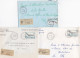 37079# LOT 17 LETTRES FRANCHISE PARTIELLE RECOMMANDE Obl THIONVILLE An. MOBILE N°1 MOSELLE 1967 1968 Pour METZ 57 - Storia Postale