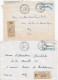 37079# LOT 17 LETTRES FRANCHISE PARTIELLE RECOMMANDE Obl THIONVILLE An. MOBILE N°1 MOSELLE 1967 1968 Pour METZ 57 - Lettres & Documents