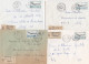 Delcampe - 37080# LOT 21 LETTRES FRANCHISE PARTIELLE RECOMMANDE Obl UCKANGE MOSELLE 1967 1968 Pour METZ 57 - Lettres & Documents