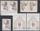 ⁕ Poland / Polska 1979 ⁕ Visit Of Pope John Paul II. Mi.2629-2631 Block 75 ⁕ 5v MNH Stamps + 2v MNH Blocks - Unused Stamps