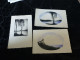 C-16 , Lot De 3 CPA Illustrations, Handgemalt , Diverses Paysages - Sonstige & Ohne Zuordnung