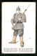 Künstler-AK P.O.Engelhard (P.O.E.): Deutscher Soldat In Uniform Mit Pickelhaube  - Engelhard, P.O. (P.O.E.)