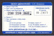 2002 ВБ Remote Memory Russia ,Udmurt Telecom-Izhevsk,Videotelephone In Izhevsk,10 Units Card,Col:RU-PRE-UDM-0091 - Russia