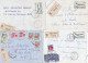 37095# LOT 54 LETTRES FRANCHISE PARTIELLE RECOMMANDE Obl BASSE YUTZ MOSELLE 1967 1968 Pour METZ 57 - Brieven En Documenten