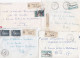 Delcampe - 37095# LOT 54 LETTRES FRANCHISE PARTIELLE RECOMMANDE Obl BASSE YUTZ MOSELLE 1967 1968 Pour METZ 57 - Covers & Documents